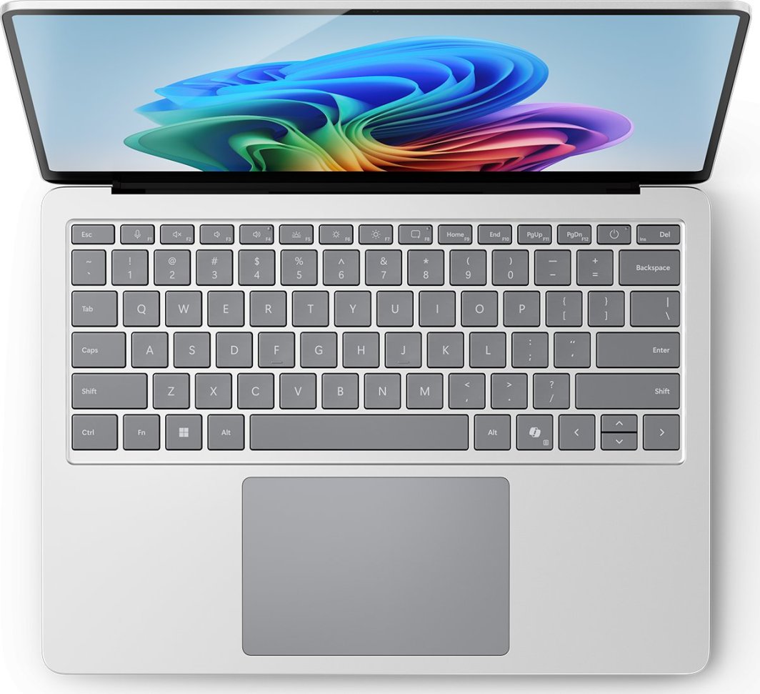 Laptop Microsoft Surface Laptop Copilot Plus 7th Edition, 13.8", Snapdragon X Plus, 16GB RAM, 256GB SSD, платина