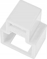 Mbërthyes sigurie RJ45 Alantec WT-BW-07, set, i bardhë