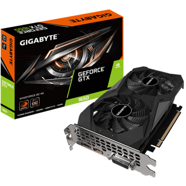 Kartelë grafike Gigabyte GeForce® GTX 1650 D6 Windforce OC, 4 GB GDDR6