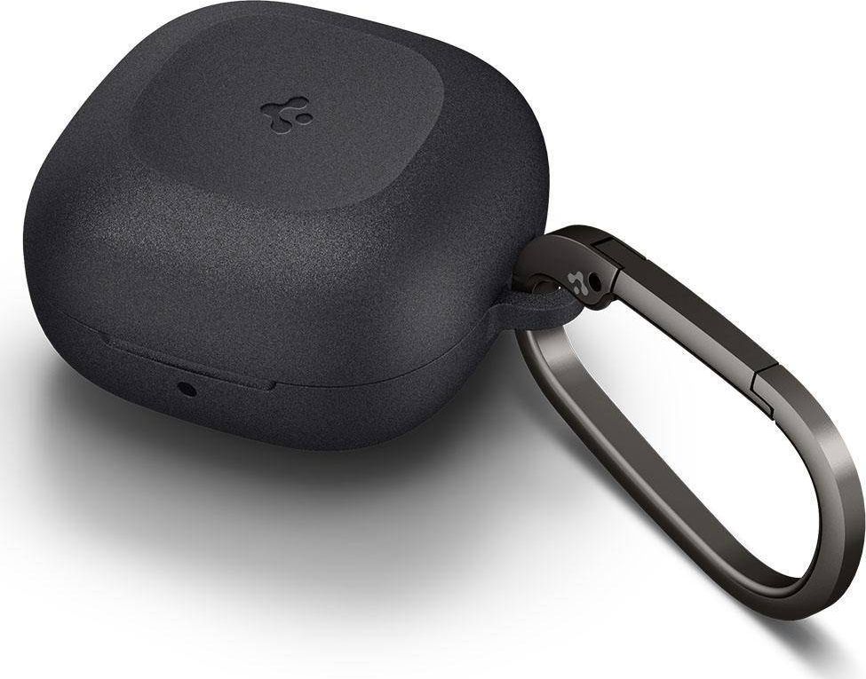 Mbulesë mbrojtëse Spigen Geo Fit për Samsung Galaxy Buds 2 Live Pro, me karabinë, grafit