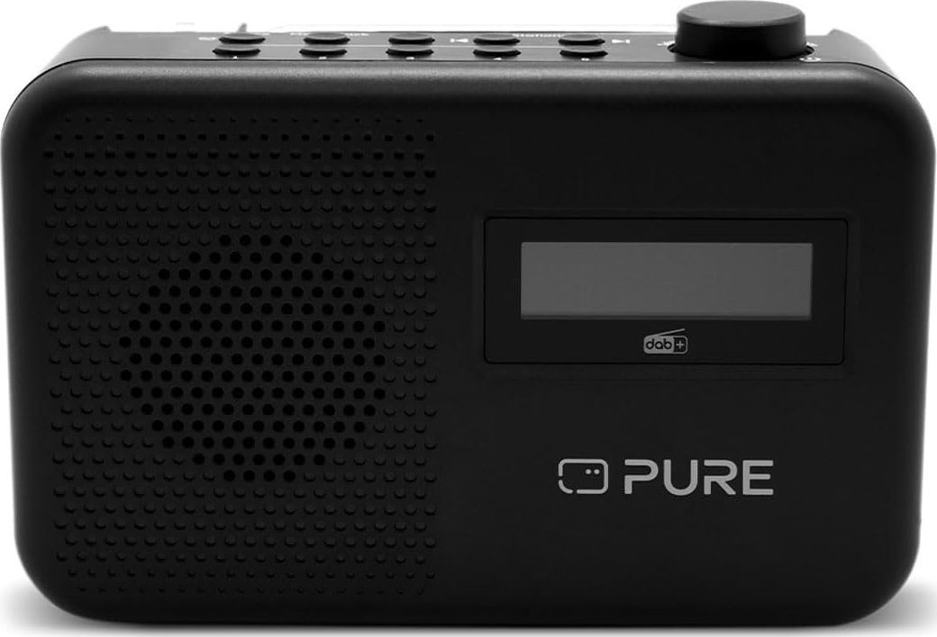 Radio portative Pure Elan One2, DAB+, Bluetooth, e zezë