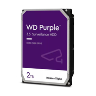 Hard Disk Western Digital WD Purple, 3.5", 2TB, 5400RPM, 64MB Cache