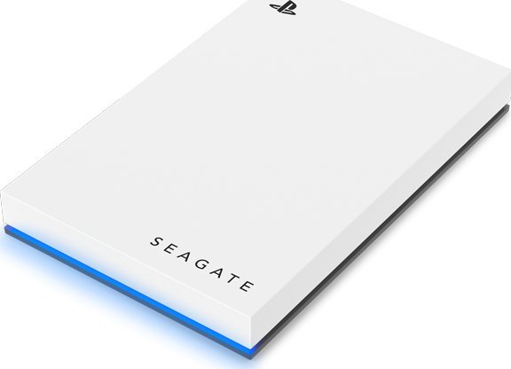 Надворешен хард диск за PS4 + PS5 Seagate Game Drive 2TB USB 3.0 Micro-B, бел