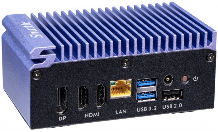 Mini PC barebone Shuttle SPCEL02, Intel Celeron J6412, deri 32GB DDR4, i zi