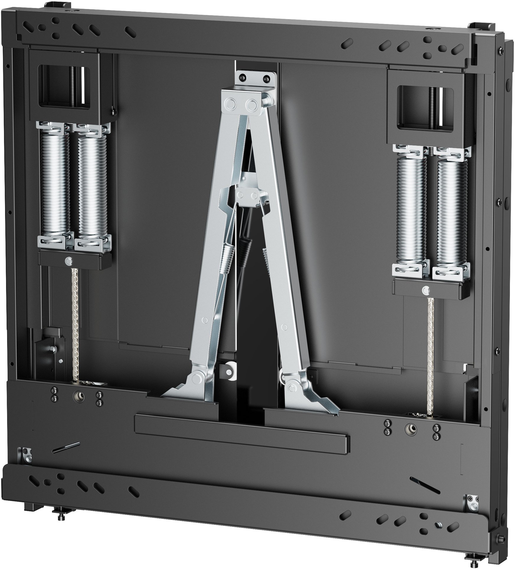 Mbajtëse murale interaktive për TV LevelOne Equip 650345, 55" 86", lëvizje lart poshtë, e zezë