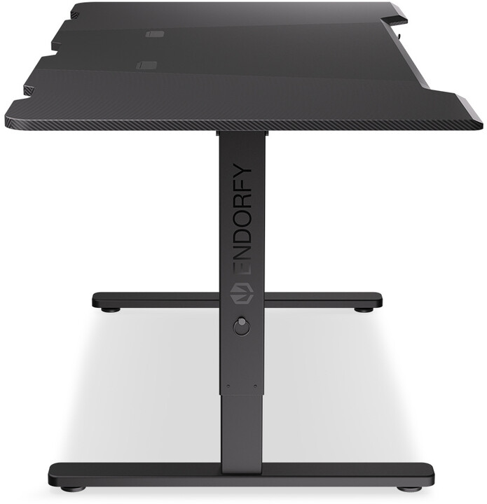 Tavolinë Endorfy Atlas L, e zezë