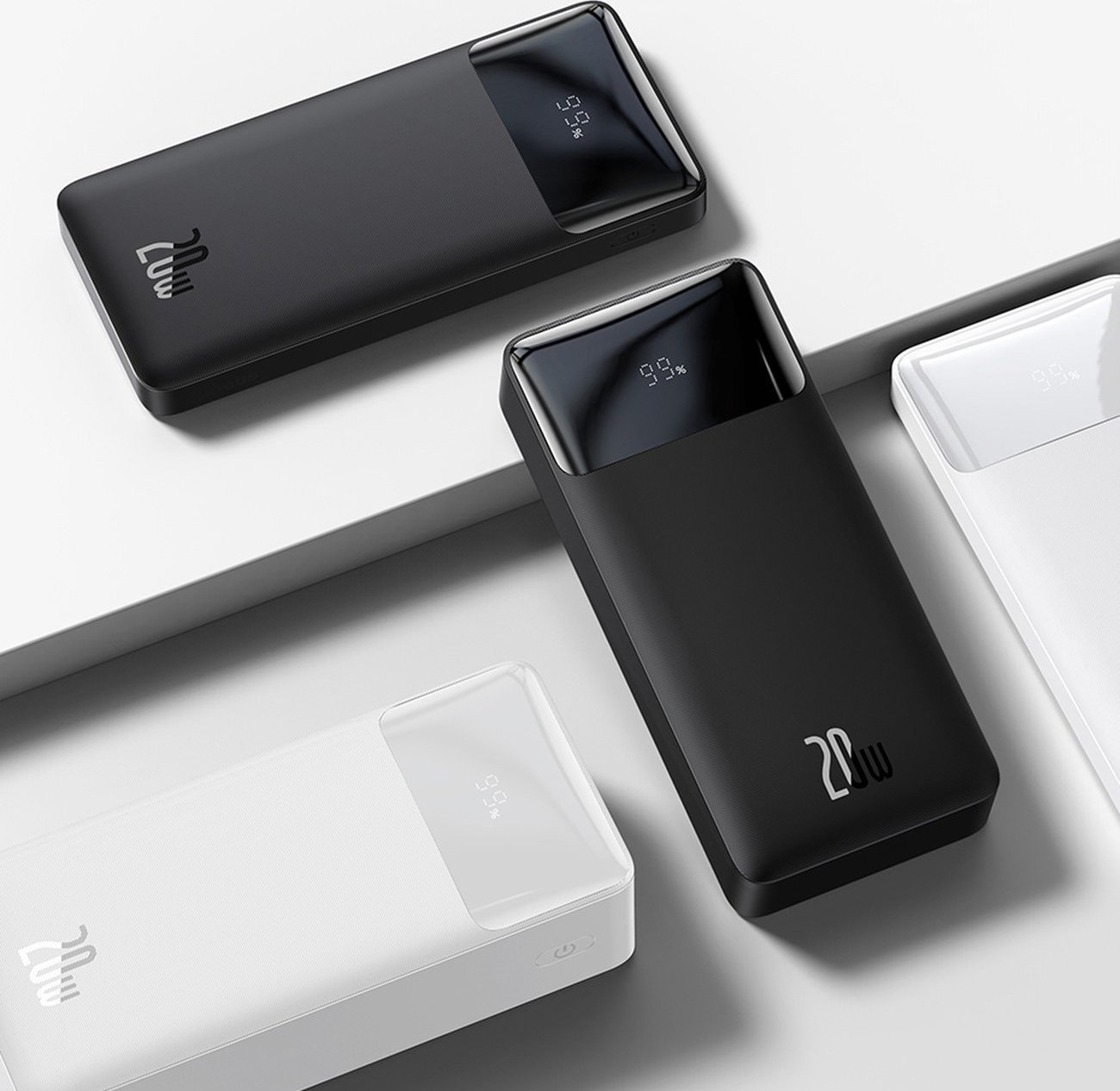 Powerbank Baseus PPBD050301, 10000mAh, karikim i shpejtë, i zi