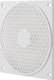 Kapak ventilatori SilverStone, 120mm, filtër pluhuri, i bardhë