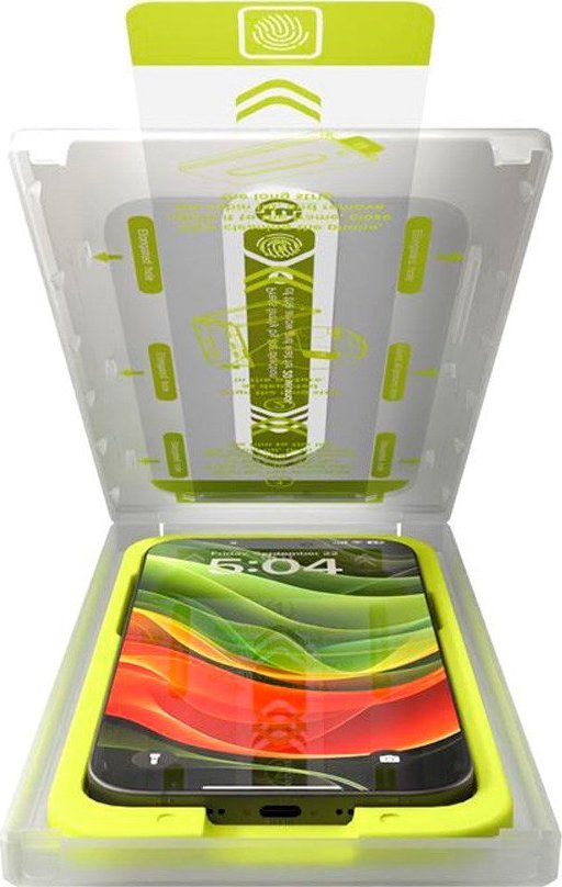 Xham mbrojtës Mobile Origin për iPhone 16 Plus, 0.33mm, 9H, 2 copë, transparent