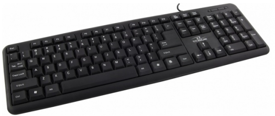 [OUTLET] Tastierë Titanum TK102, PS/2, e zezë