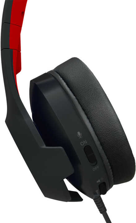 Kufje HORI SWITCH Gaming Headset, të zeza / kuqe