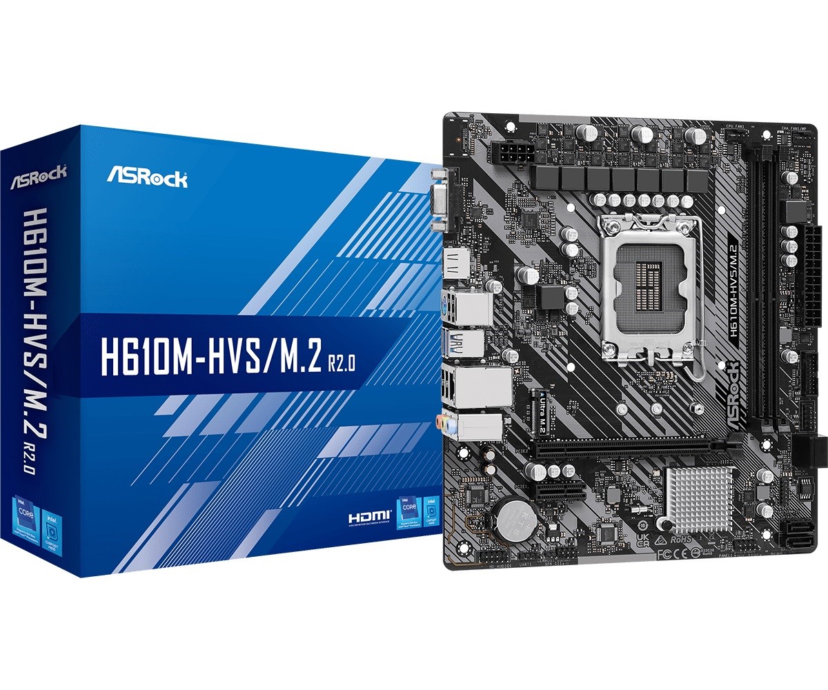 Pllakë amë Asrock H610M-HVS/ M.2 R2.0