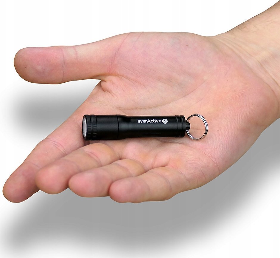 Elektrik dore varëse çelësash EverActive FL-50 Sparky, 100 lumens, me bateri AAA, i zi