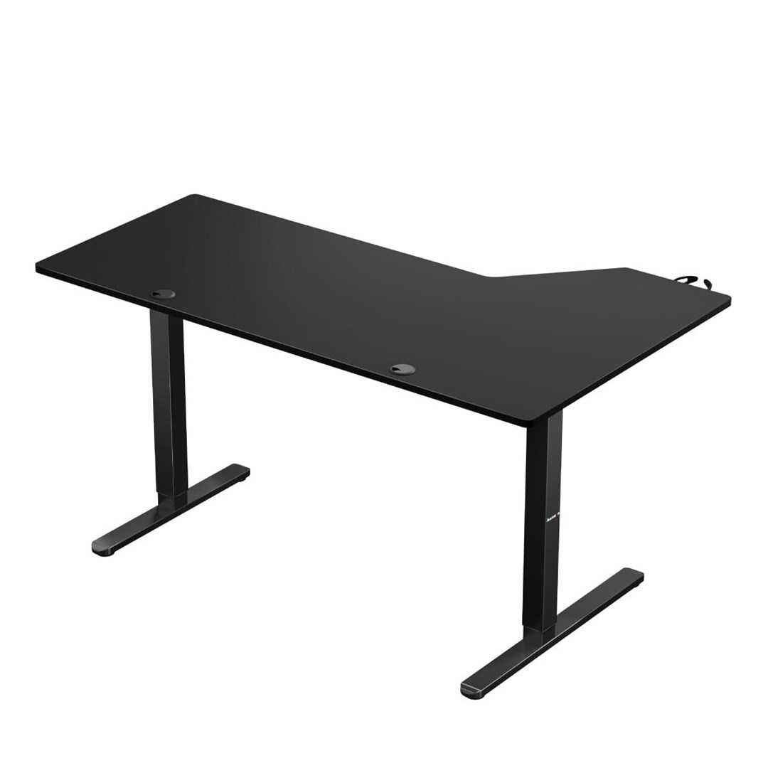 Tavolinë elektrike Huzaro Hero 9.1, 145 x 60 cm, lartësi 72-120 cm, e zezë