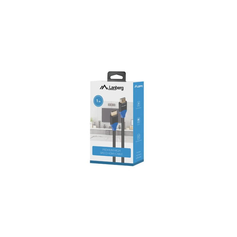 Lanberg HDMI-HDMI V2.0 M/M 1m
