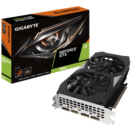 Kartë grafike Gigabyte NVIDIA GeForce GTX 1660 6 GB GDDR5