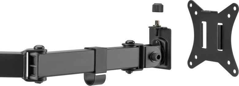 Mbajtës tavoline për monitorë Equip 650159, për 4 monitorë 17" - 32", VESA 75x75 100x100, i zi