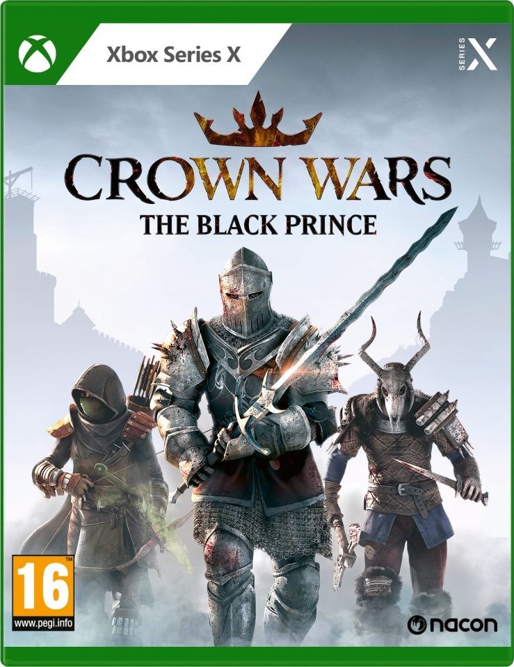 Loja Xbox Series X Nacon Crown Wars The Black Prince, aksion strategji, për të rritur