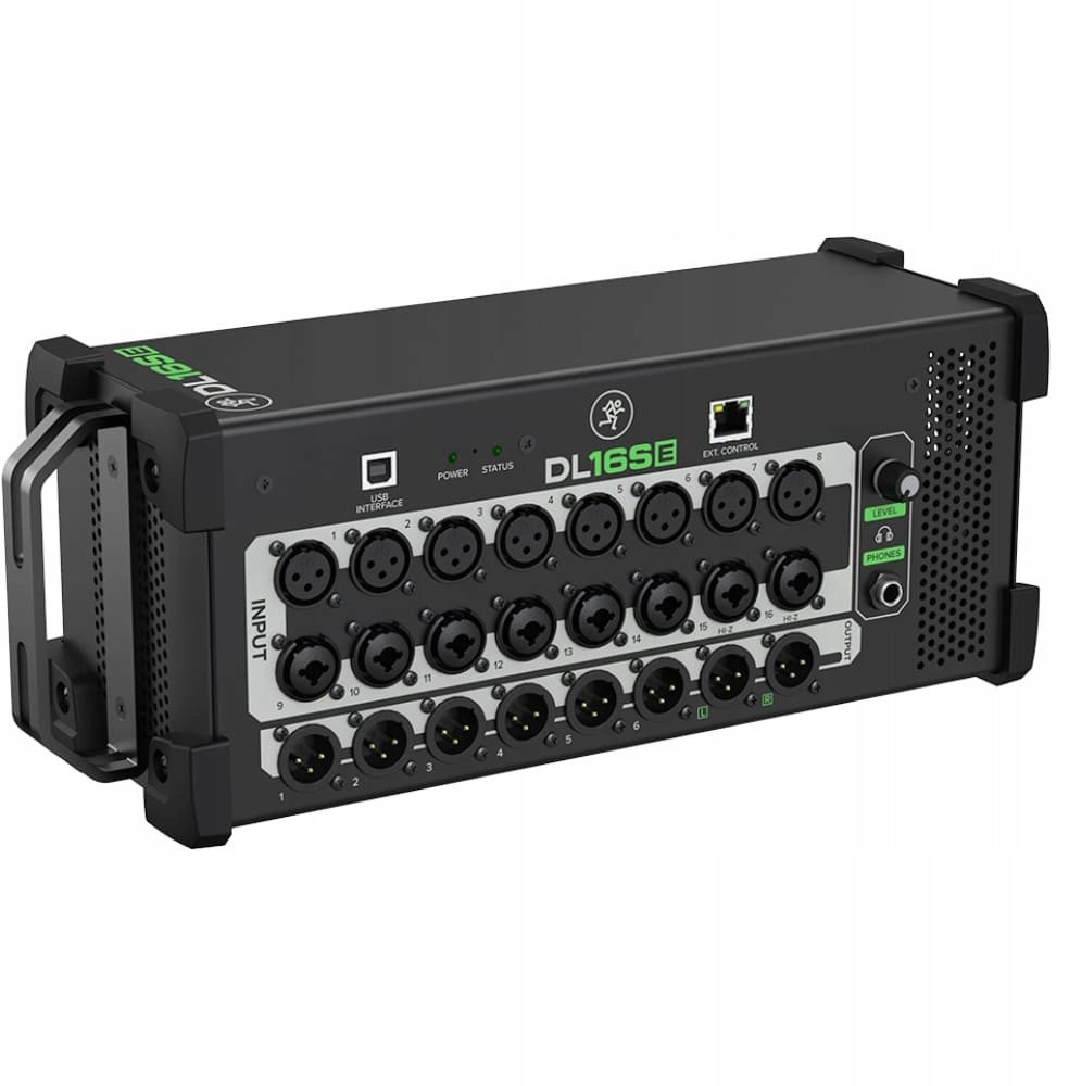 Mikser dixhital Mackie DL16SE, 16 kanale, USB audio, i zi