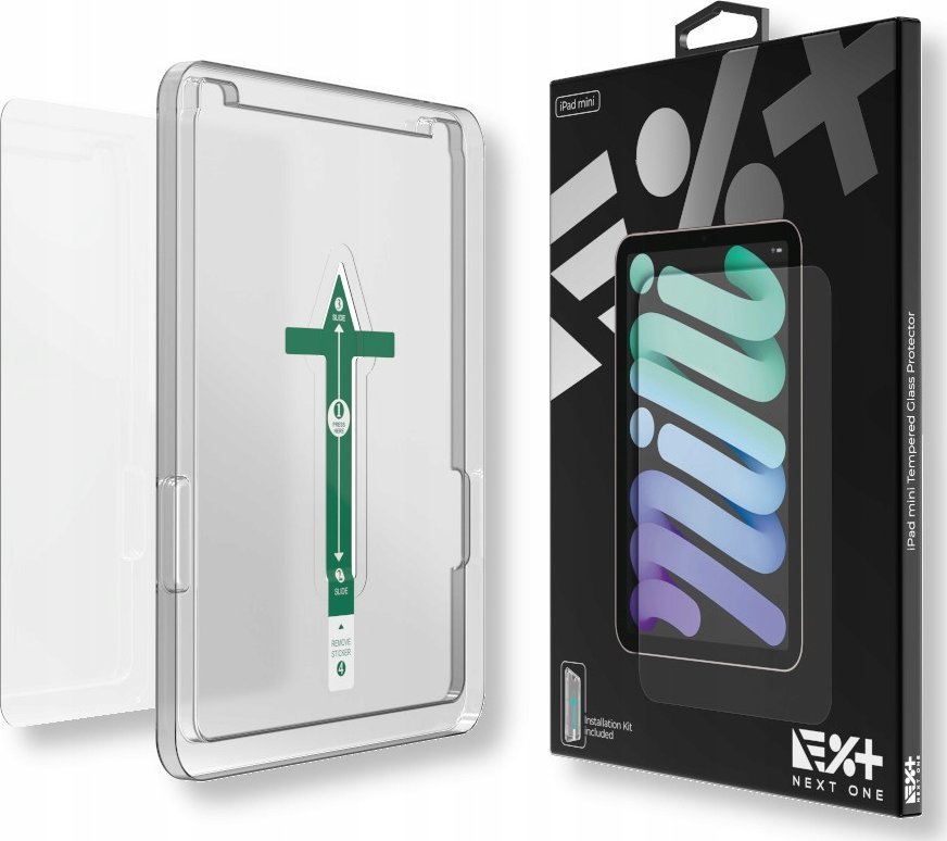 Заштитно стакло NEXT ONE Tempered, за iPad mini 7th Gen, проѕирно