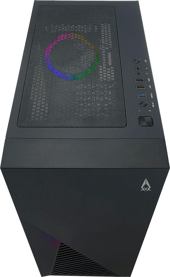 Kasë kompjuteri Azza Zeno ARGB (CSAZ-350), e zezë