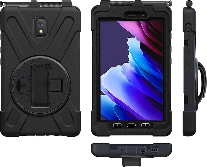 Mbulesë tablet eStuff Samsung Galaxy Tab Active3, 8", cover, e zezë