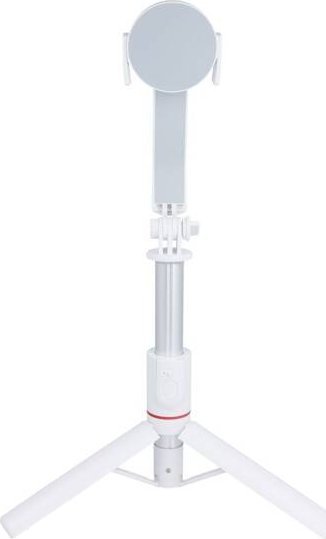 Сет за селфи со трипод и Bluetooth далечински управувач за MagSafe, компактен, бел