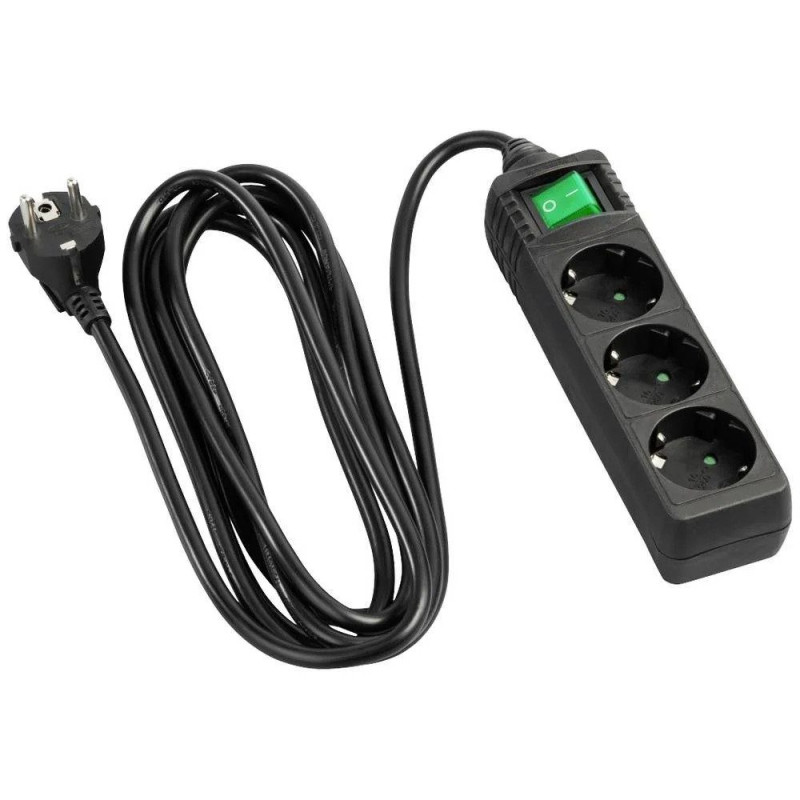 Hama Extension Cable 3 Plugs 1.4M