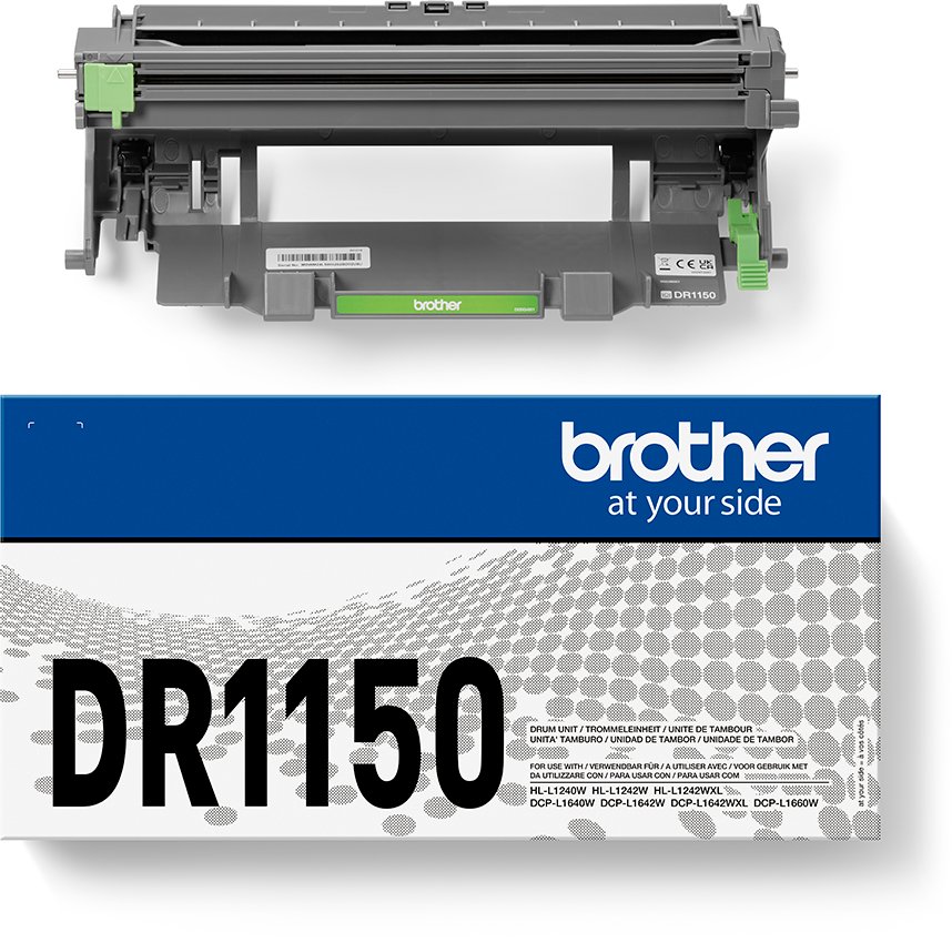 Drum printeri Brother DR-1150, origjinal, 10000 faqe, i zi