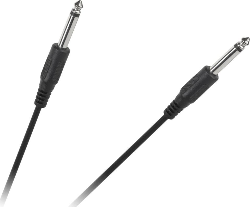 Kabllo audio LP KPO2750M-2, Jack 6.3 mm në Jack 6.3 mm, 2m, e zezë