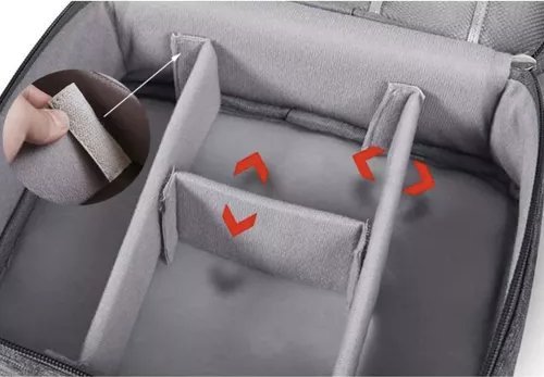 Organizues kabllosh Trizand 23172, i papërshkueshëm nga uji, me dorezë, gri