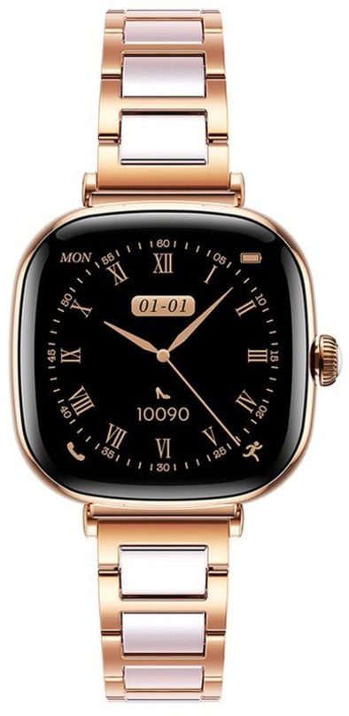 Ora inteligjente Joyroom Starlight JR-FS1, 1.7" AMOLED, përgjigje thirrjesh, ngjyrë ari