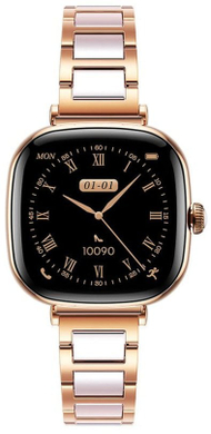 Ora inteligjente Joyroom Starlight JR-FS1, 1.7" AMOLED, përgjigje thirrjesh, ngjyrë ari