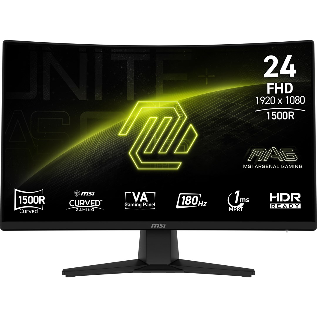 Monitor MSI MAG 242C, 23.6", FHD, 180Hz, i zi