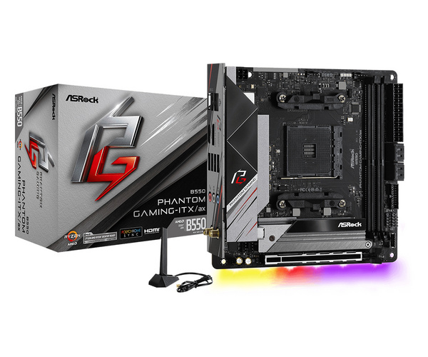 Pllakë amë Asrock B550 Phantom Gaming-ITX/a Socket AM4 mini ITX AMD  B550