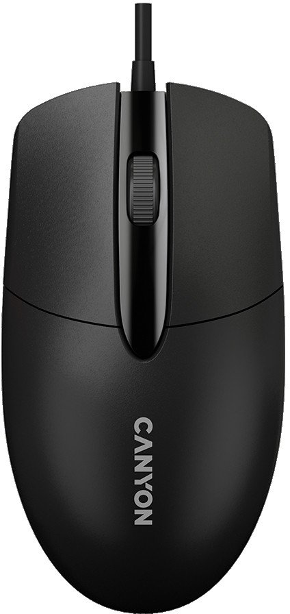 Mouse kompjuteri Canyon M-5, me kabllo, i zi