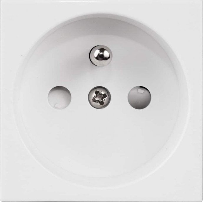 Prizë elektrike Maclean MCE718W Type E, për korniza xhami, e bardhë