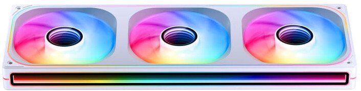 Ventilator kaste Jonsbo ZB-360, 360mm, PWM ARGB, i bardhë