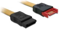Кабел Delock SATA - SATA (82854), 0,5 m, жолт