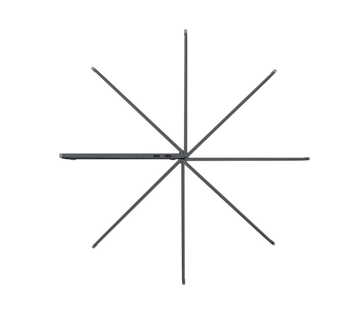 Laptop Chuwi MiniBook-X-2023-K1-SR 10.51", 10.5", Intel N100, 12 GB RAM, 512 GB SSD, i argjendtë