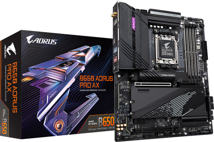 Pllakë amë GIGABYTE B650 AORUS PRO AX - AMD B650