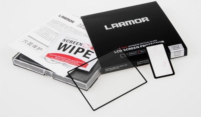 Mbrojtës ekrani GGS Larmor për Nikon D7100 D7200, xham optik, transparent