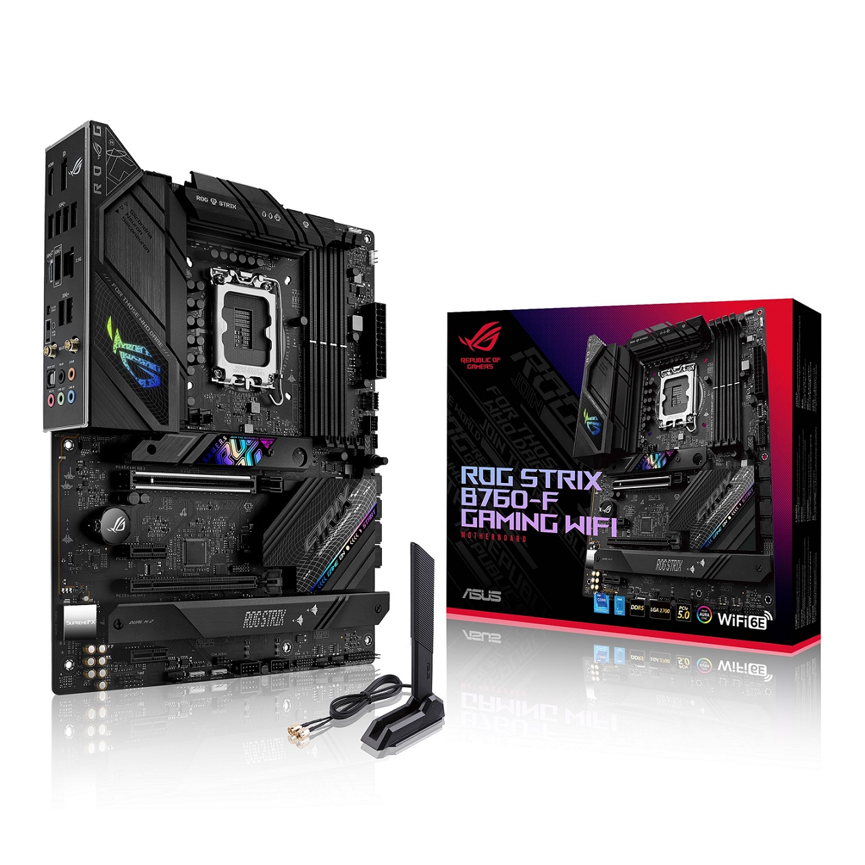 Pllakë amë ASUS ROG STRIX B760-F GAMING WIFI