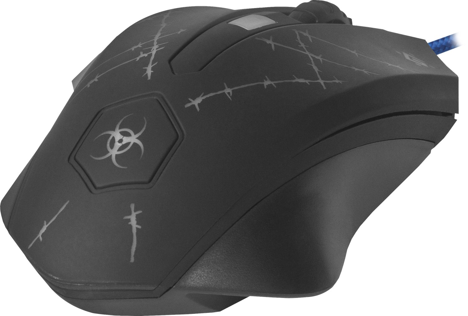 Maus lojërash Defender FORCED GM-020L, USB, 3200 DPI, i zi