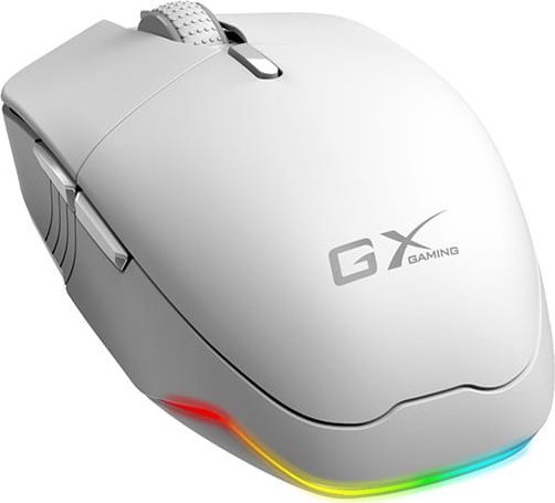 Mouse wireless Genius GX Gaming Scorpion M8250 AI, 3200 DPI, RGB, i bardhë
