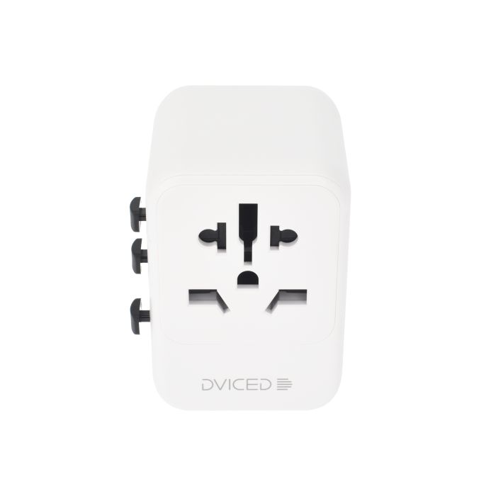 Dviced Universal Travel Adapter 28W, White