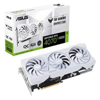 Kartelë grafike ASUS NVIDIA GeForce RTX 4070 Ti SUPER TUF GAMING WHITE OC, 16GB GDDR6X, 3xDP, 2xHDMI