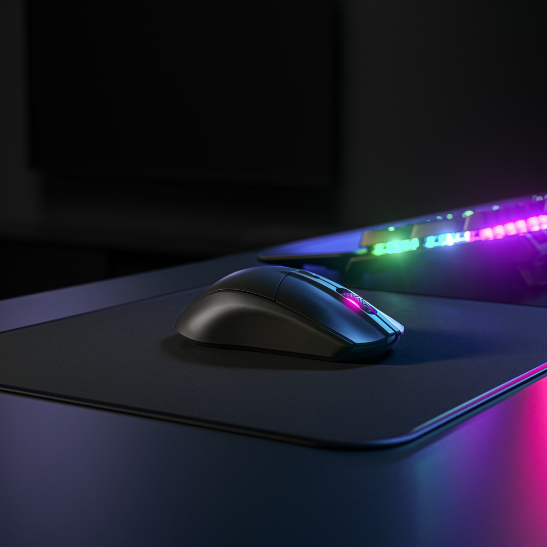 Maus lojërash SteelSeries Rival 3 Wireless, TrueMove Air, i zi