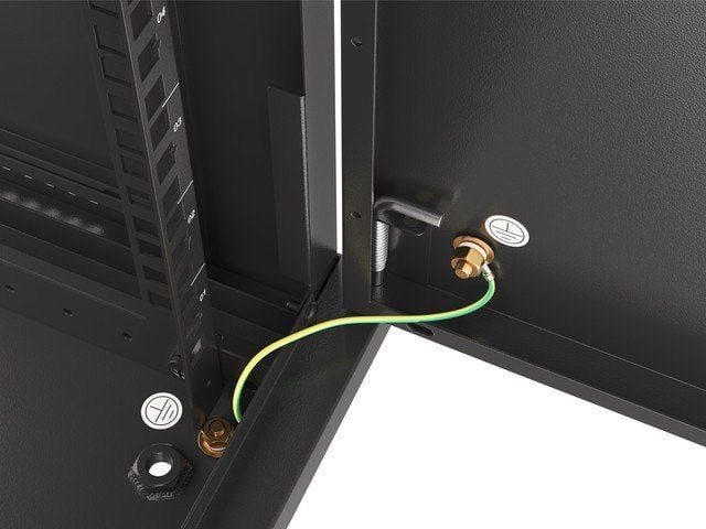 Ѕиден кабинет Lanberg WF01-6406-00B, 19\" 6U, капацитет 60 kg, црн