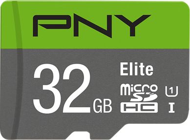 Мемориска картичка PNY Elite MicroSDHC, 32 GB, Class 10 UHS-I/U1 A1 V10